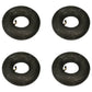 (4) TIRE INNER TUBES 4.10/3.50x4 90° Bent replace Oregon 71-275 Carlisle 320100