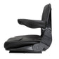 Black Cloth Seat Universal Fit Tractors Heavy Equipment TS1100C Fits John Deere