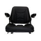 TS1100C Black Cloth Seat with Folding Back & Arms Fits John Deere Fits Bobcat