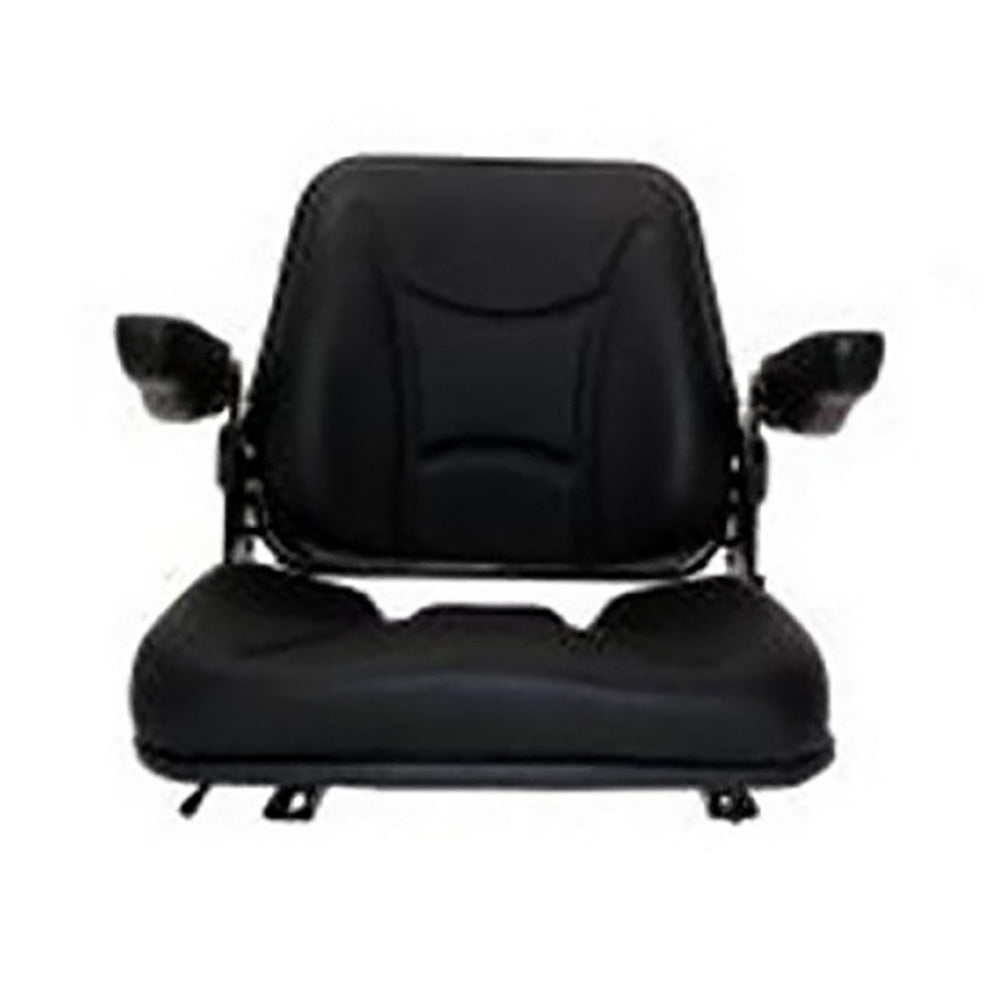 Black Cloth Seat Universal Fit Tractors Heavy Equipment TS1100C Fits John Deere