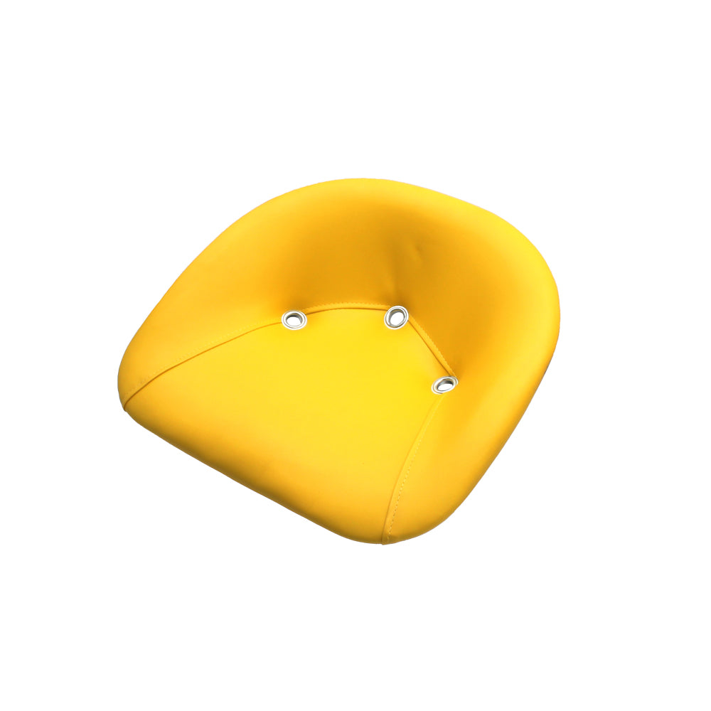 Yellow Padded Pan Seat Fits John Deere Replaces TS1200YEL