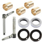 TX10809 TX10808 Front Axle Steering Spindle Kit & Bushings For White Tractors