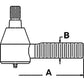 Tie Rod End Fits Allis Chalmers 5040 fits FIAT 4988567 04988567