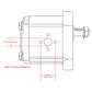 Hydraulic Pump Fits Hesston-Fiat Replaces 1901324