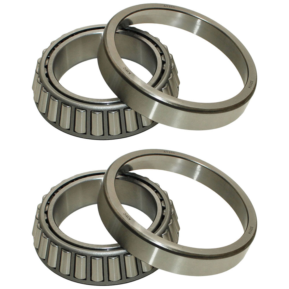 Qty 2: 4WD Inner Wheel Bearings Fits Fiat Replaces 24903470