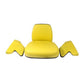 Seat Assembly Vinyl Yellow Fits John Deere 4440 4430 4250 4240 4050 7700 4040