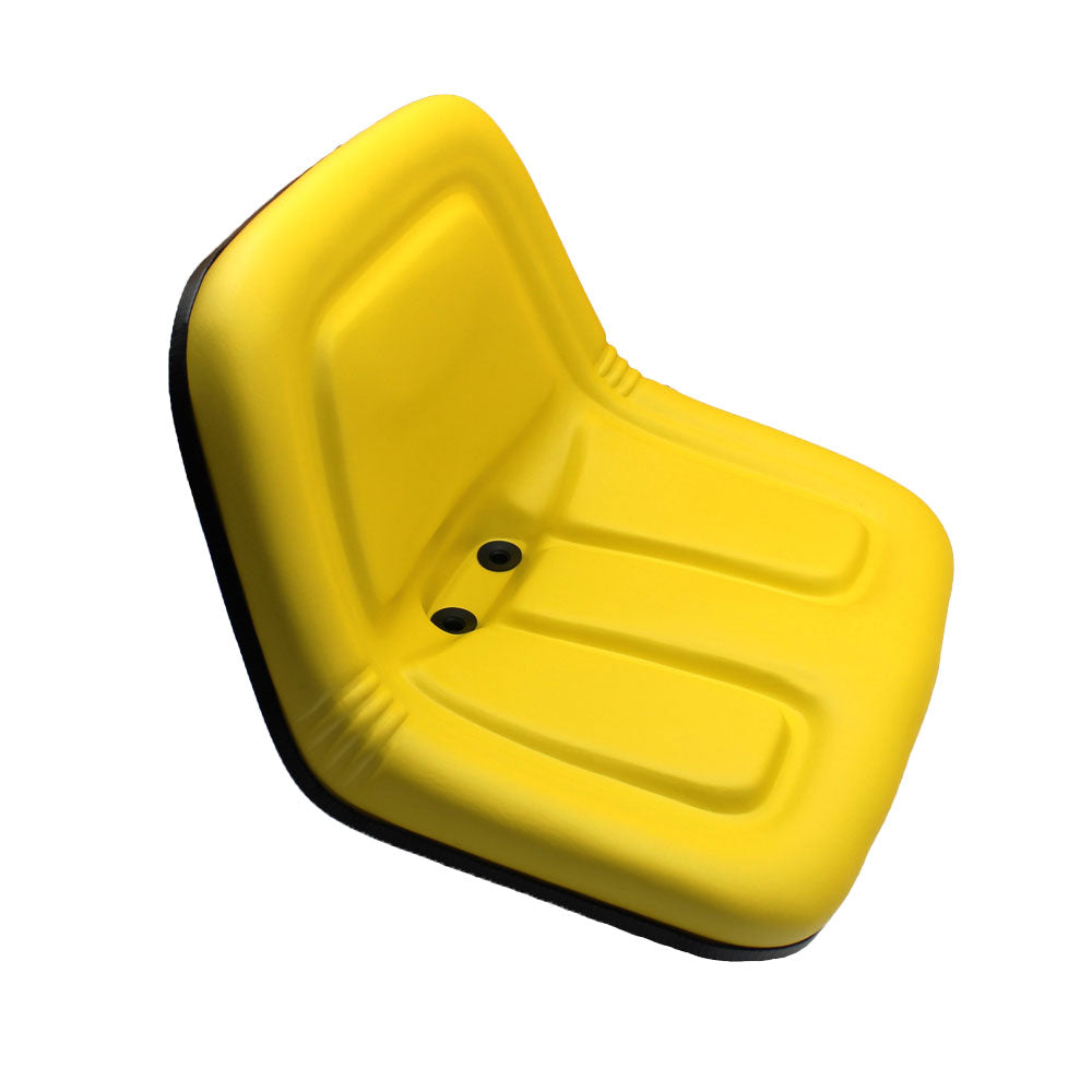 TY15863 Yellow High Back Seat with Drain Holes Fits John Deere 110 160 165 175