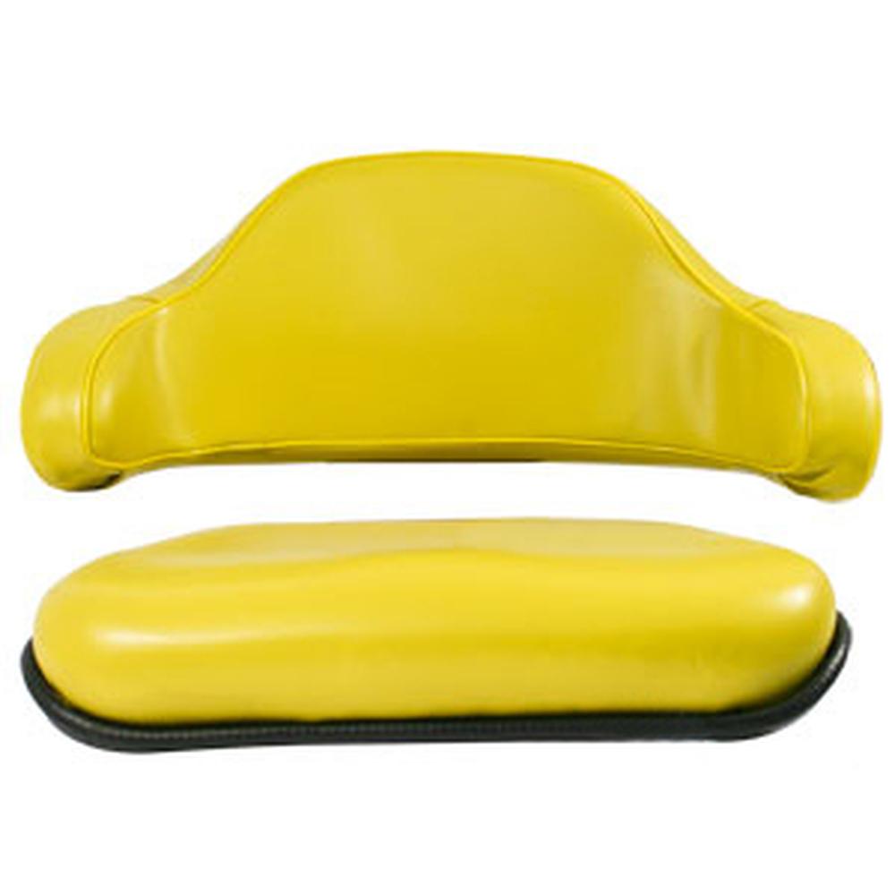 2 Piece Yellow Seat Cushion Set Fits John Deere 2030 2040 2440 2640 2350 2550 Fi