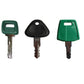 Set of 4 Keys Heavy Equipment Key Set w/ Laser Fits Volvo Excavator-Loader-Truck