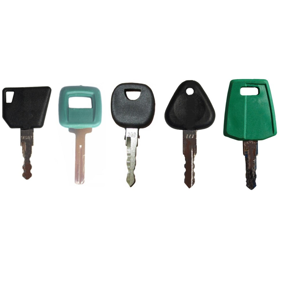 6 pc Construction Key Set Fits John Deere Replaces RE183935