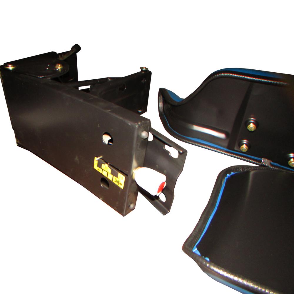 Blue Wrap Around Seat with Arms Fits Ford/New Holland Replaces W222BU
