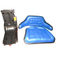 Blue Waffle Style Tractor Suspension Seat Fits Ford/New Holland 2N 8N 9N NA