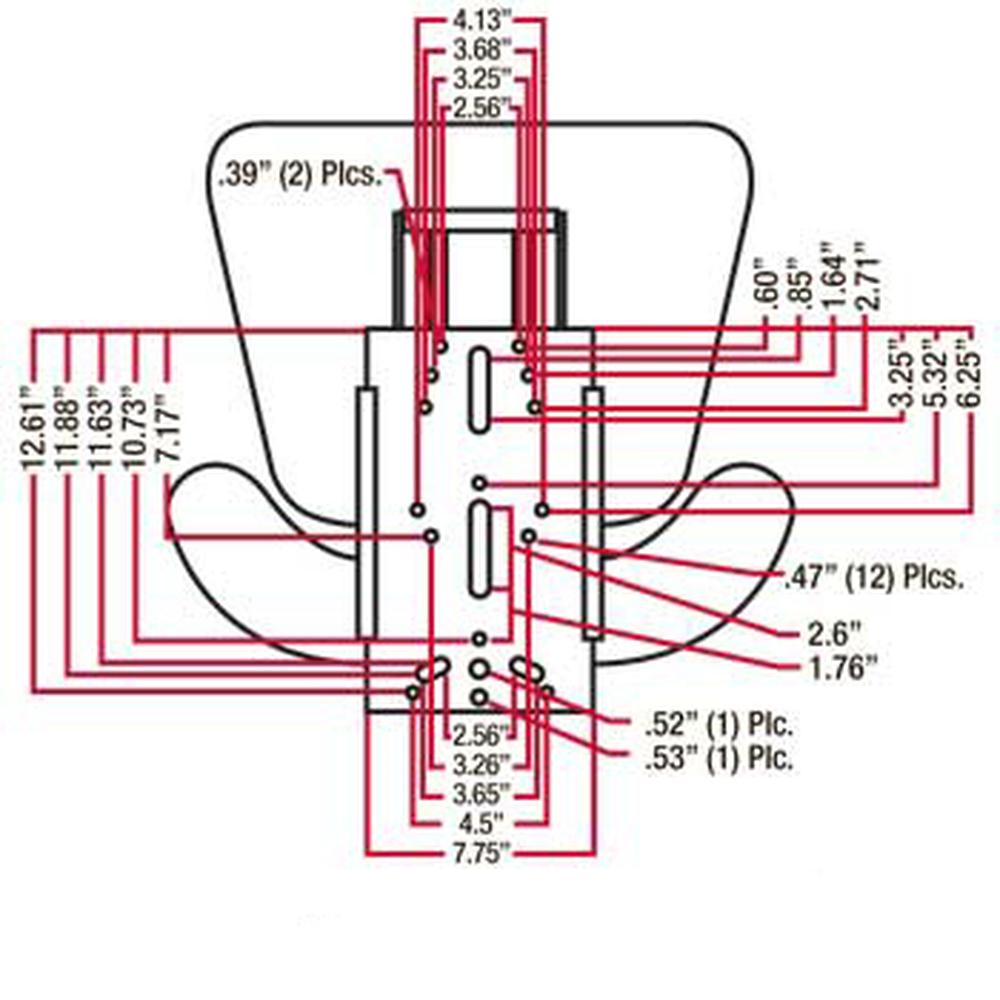 Blue Replacement Tractor Suspension Seat Fits Ford 9N 600 800 2000 3000 4000 500