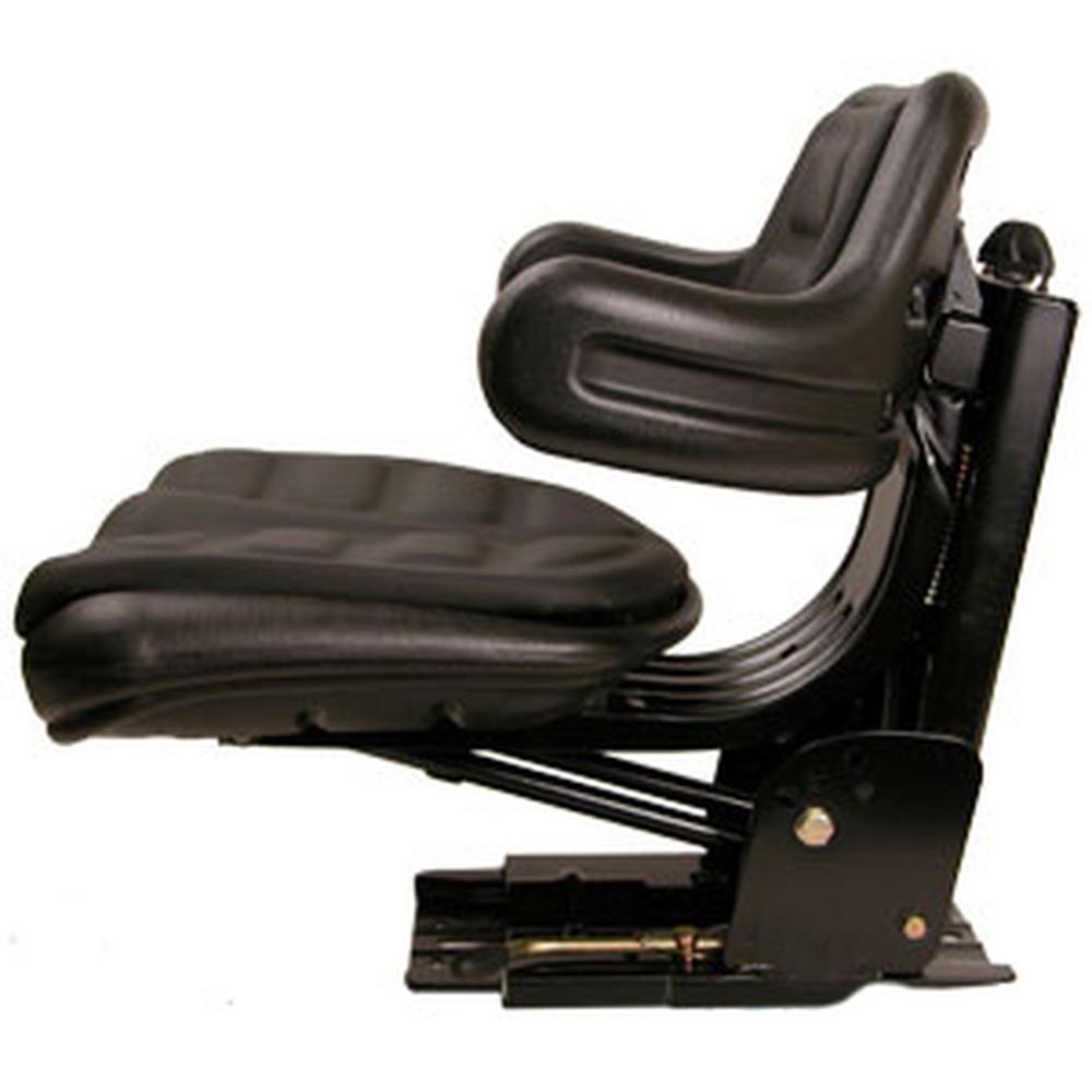 Universal Black Seat With Suspension Track and Adjustment Agnle