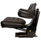 Universal Black Seat With Suspension Track and Adjustment Agnle