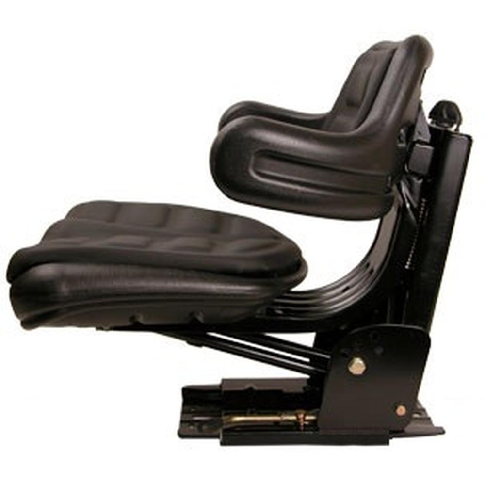 Universal Black Seat With Suspension Track and Adjustment Agnle