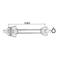 W258012100202-A Complete Constant Velocity Driveline Shaft for Walterscheid 2580