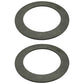 2 PTO Clutch Friction Discs 6.50" OD X 4.50" ID X .124" Thick for Rotary Cutter