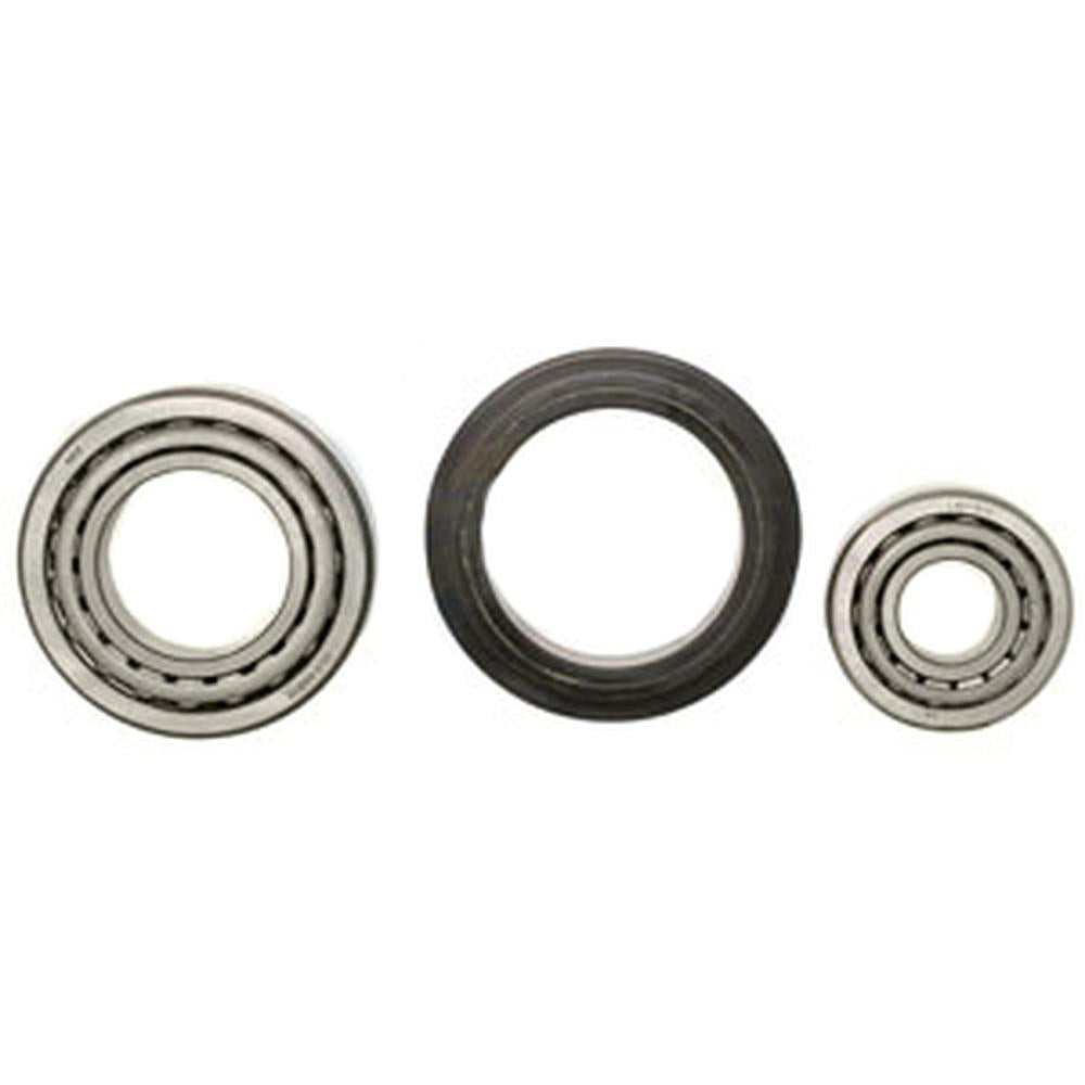 Front Wheel Bearing Kit Fits Massey Ferguson 165 175 180 Hubs w/ 3 Inch Dust Cap