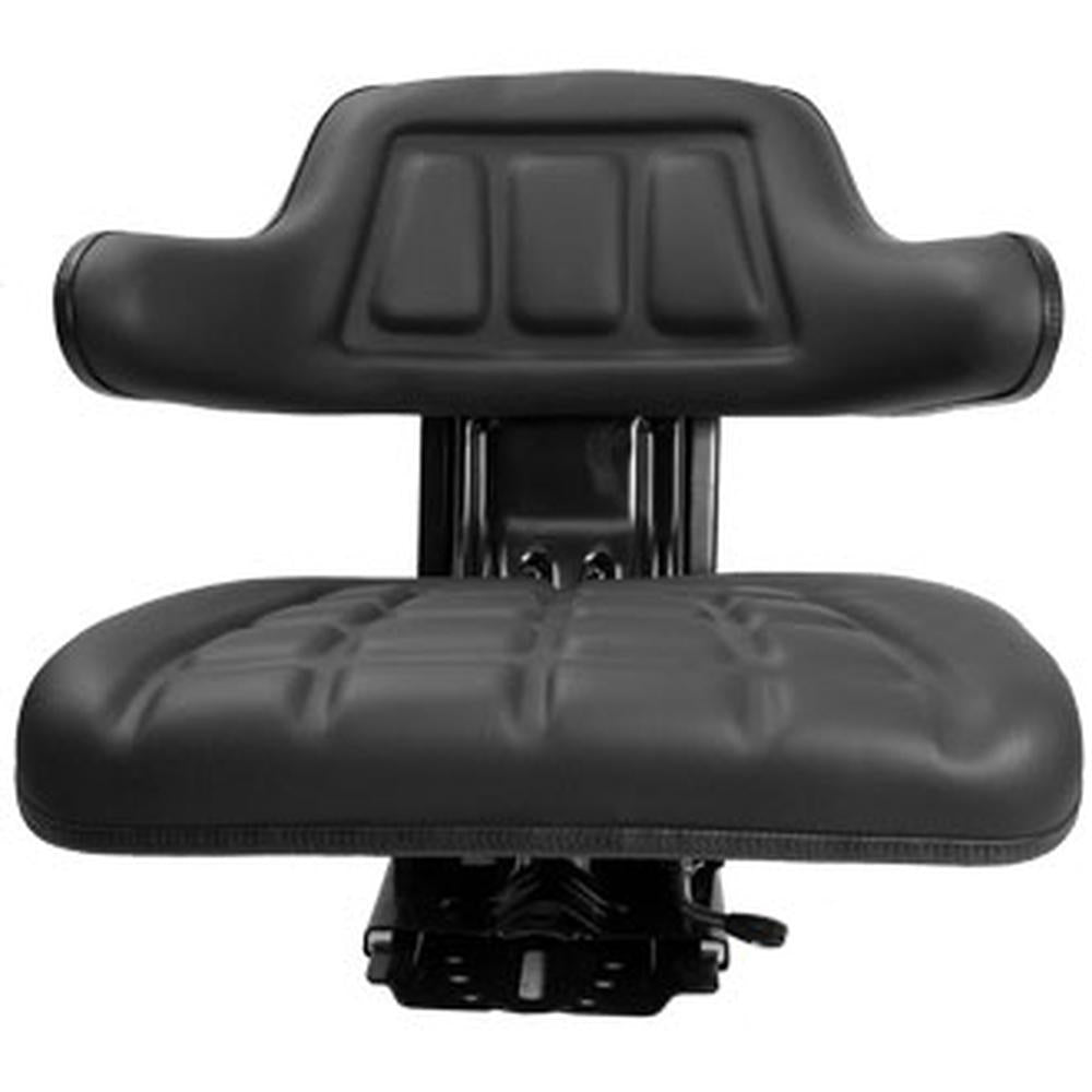 REPLACEMENT TRACTOR FLIP UP SEAT Fits John Deere WITH SLIDE TRACKS & SUSPENSION
