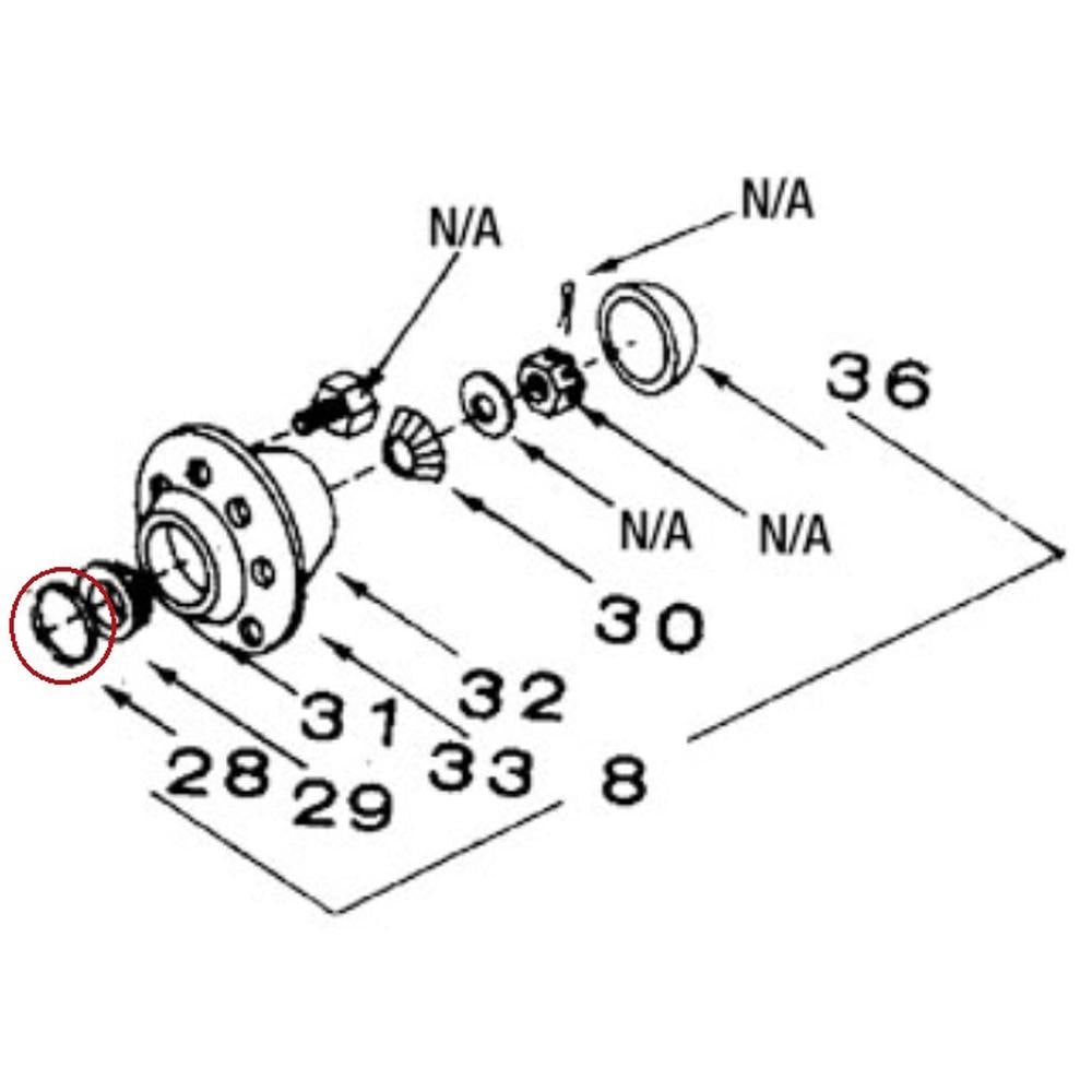 A-BE22119-AI Oil Seal