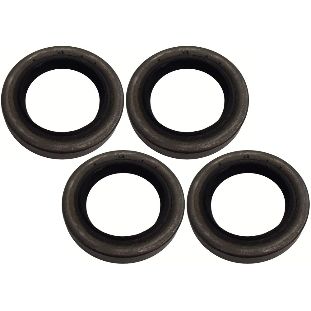 168255TB Pack of 4 Trailer Axle Wheel Hub 2-1/2" Grease Seals for 3500 lb Axles