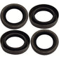 Set of 4 Trailer Hub 3500 lbs Axle E-Z Lube Grease Seals 2.5" x 1/2" 010-019-00