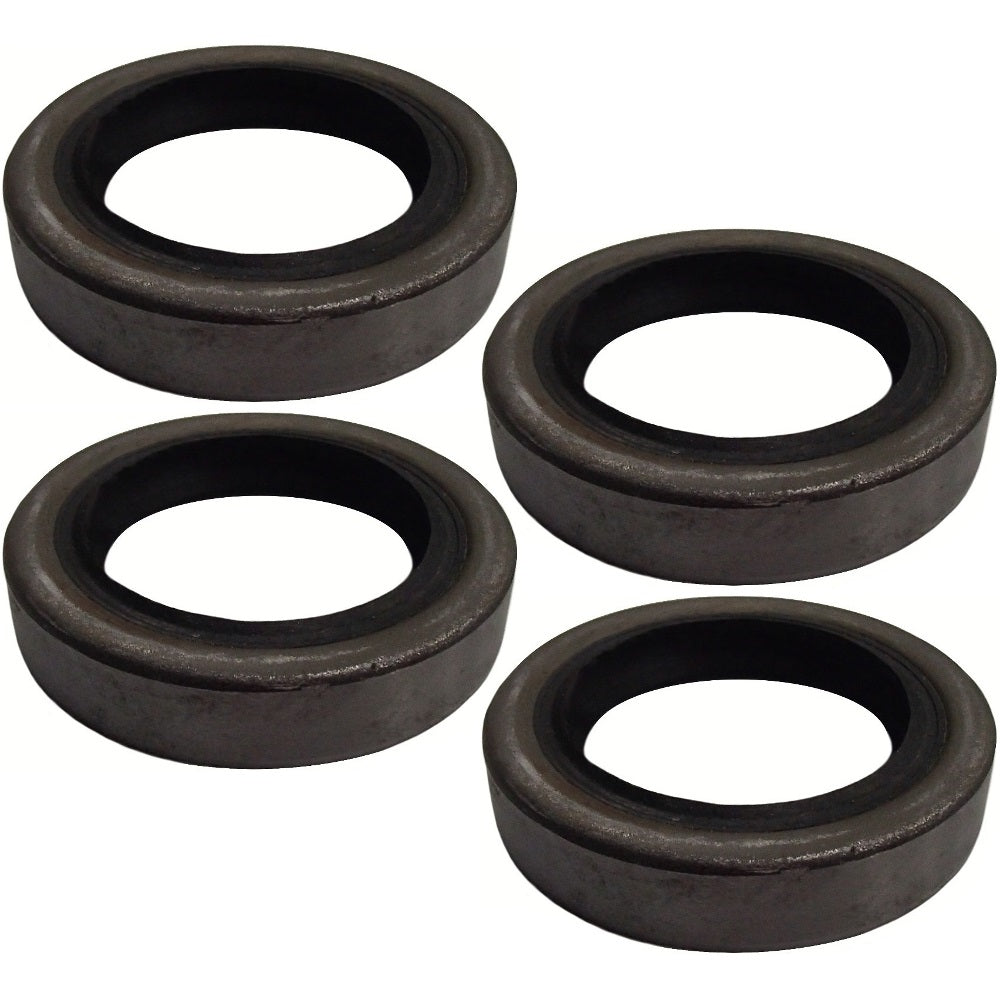 (Pack of 4) Double Lip Grease Seal 1.719" ID, 2.565" OD for 3500 lb Trailer Hub