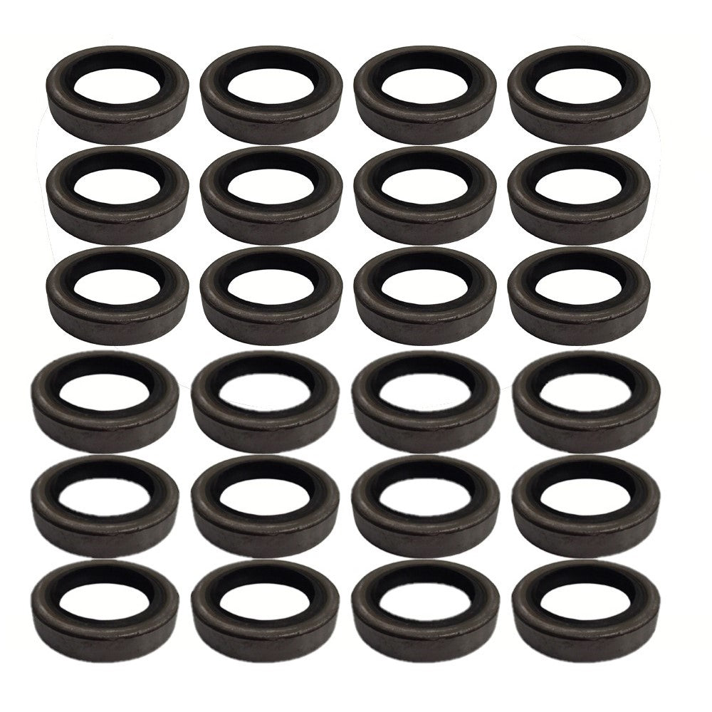 (24) Trailer Seals 168255TB for 3500# 1.68'' x 2.56'' Double Lip #84 Spindle