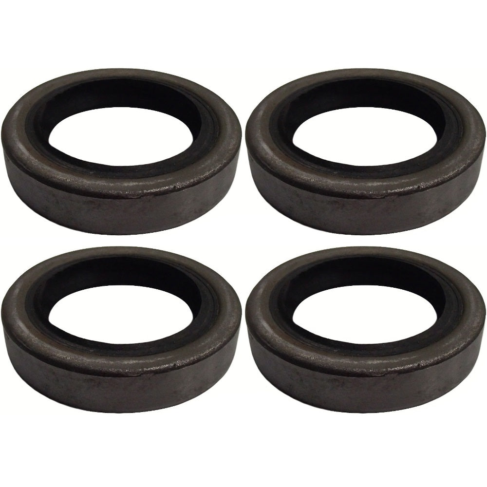 Set of 4 Trailer Hub 3500 lbs Axle E-Z Lube Grease Seals 2.5" x 1/2" 010-019-00