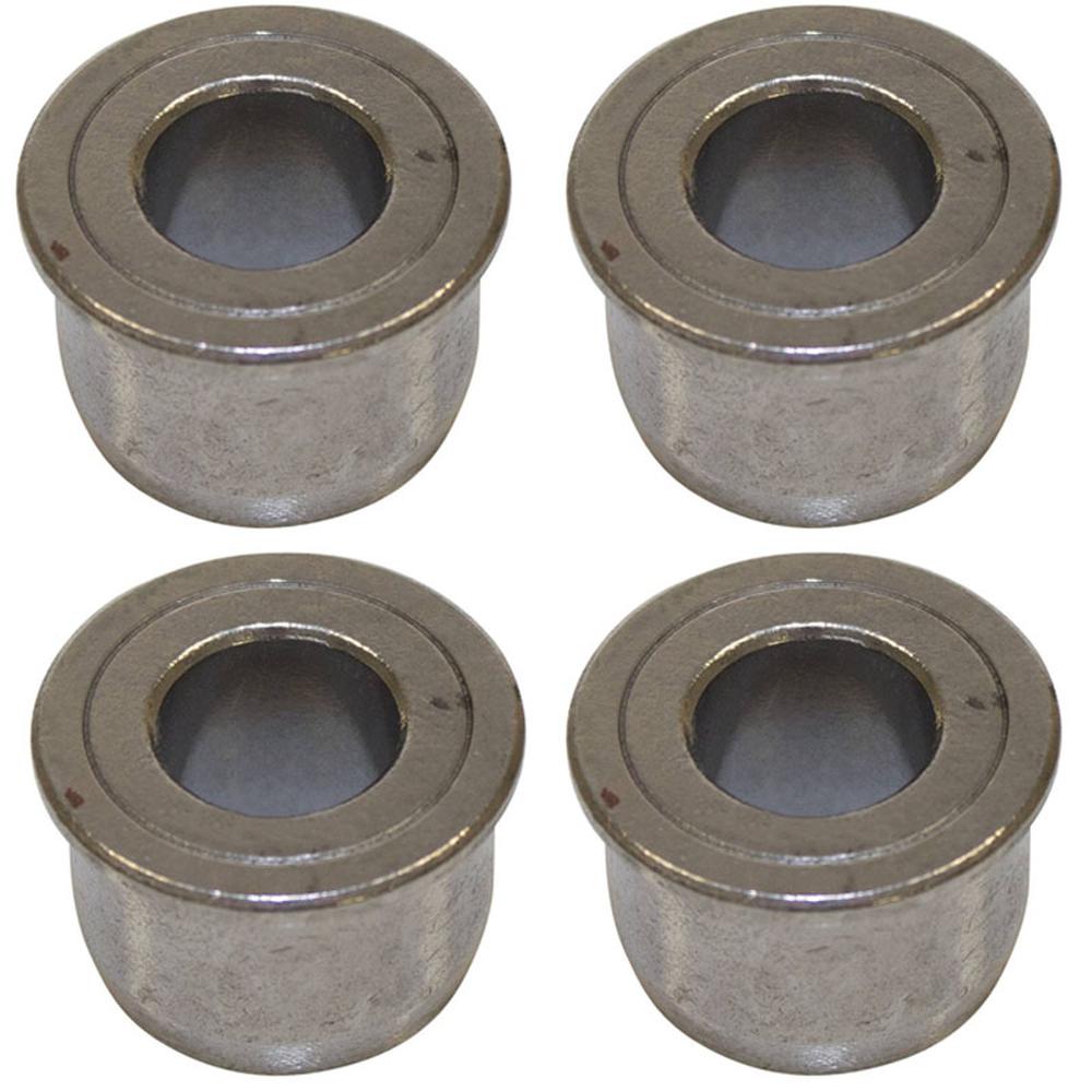 (4) Front Wheel Bushings 9040H Fits John Deere Fits Craftsman Fits Snapper
