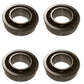 (4 Pack) Front Wheel Bearings Fits John Deere X304 X320 X324 X340
