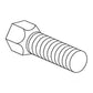 518611M1 Front Lug Bolt Fits Massey Ferguson Tractors 135, 150, 165, 175, 230+