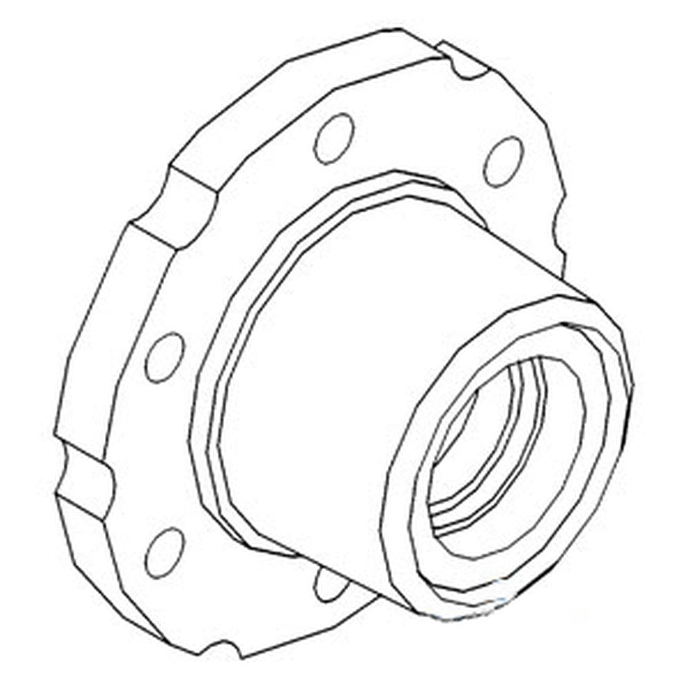Front Wheel Hub Fits McCormick Replaces 67527C91