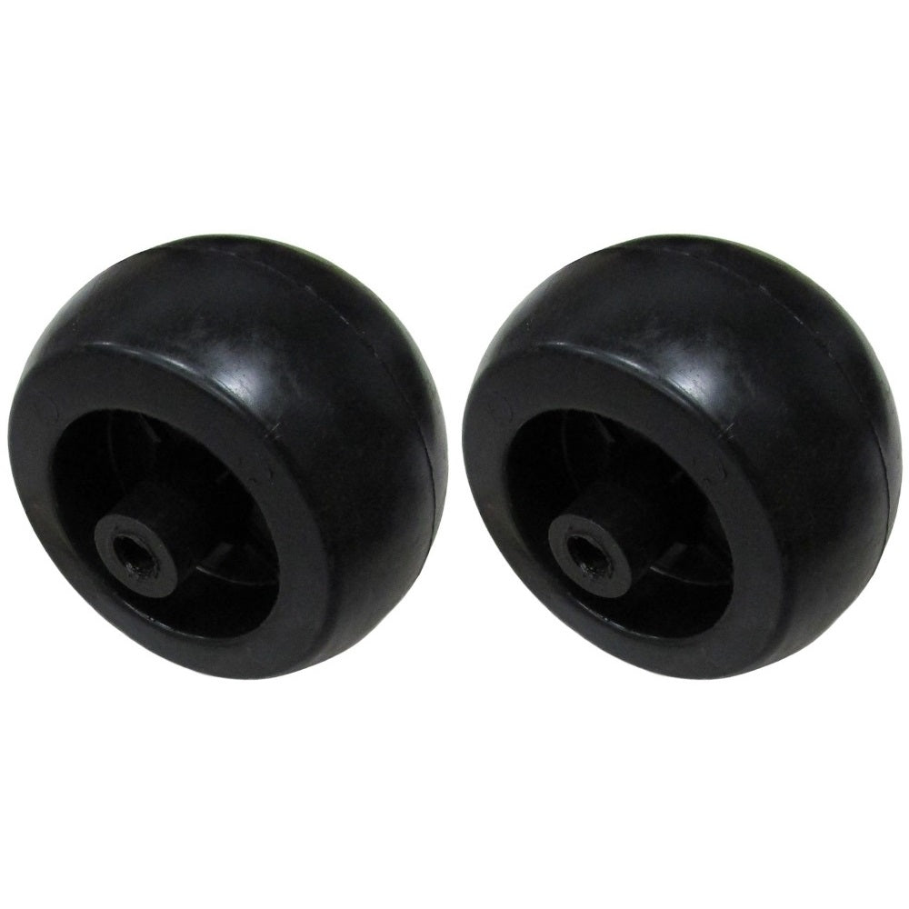 (2) Riding Mower Deck Wheels & Bolts Fits Husqvarna Fits Poulan 532133957