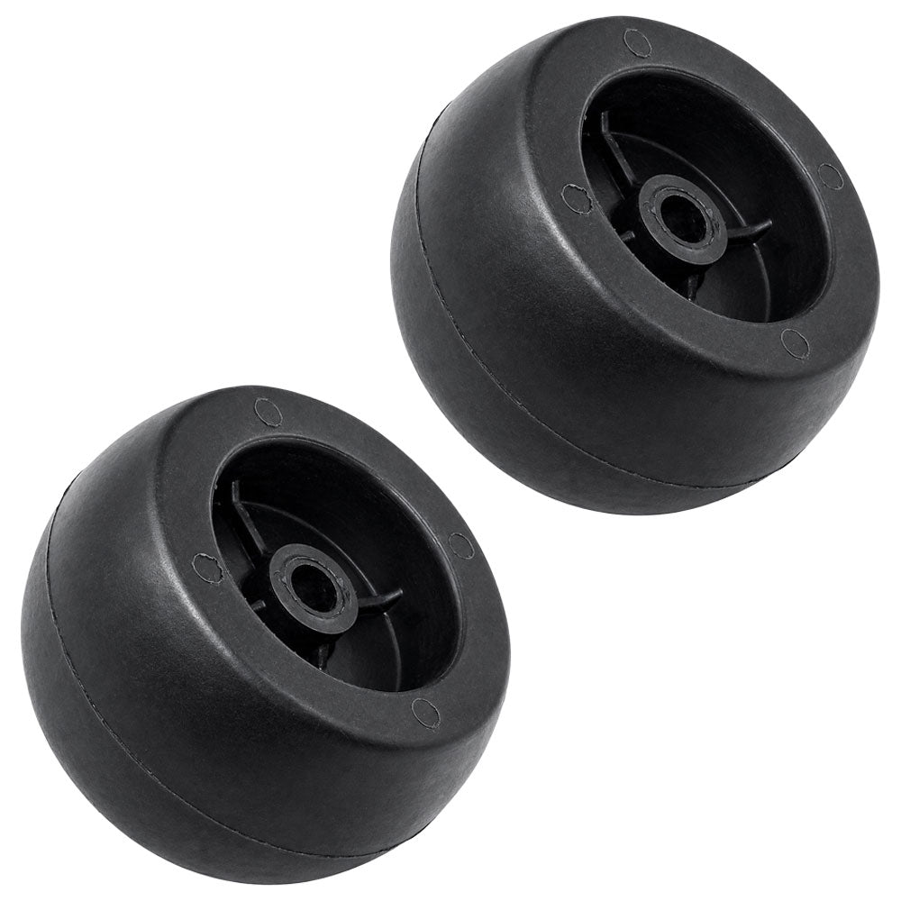 2 Heavy Duty Lawn Mower Deck Wheels for Ariens MTD Fits Cub Cadet Murray Craftsm