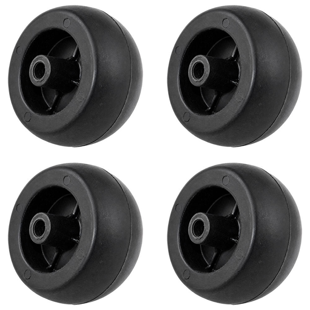 Set of 4 Heavy-Duty Deck Wheel Fits Craftsman 133957 Fits Husqvarna 532133957 Fits Murray