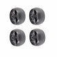 (4) Mower Deck Wheels Fits Cub Cadet RZT S50 RZT L50 RZT 50 RZT 54