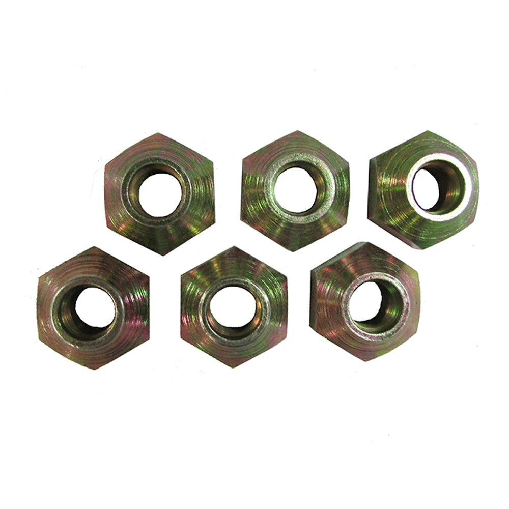 Six Wheel Nuts Replaces 195490M1 TO20, TO30, TO35 Fits Massey Ferguson