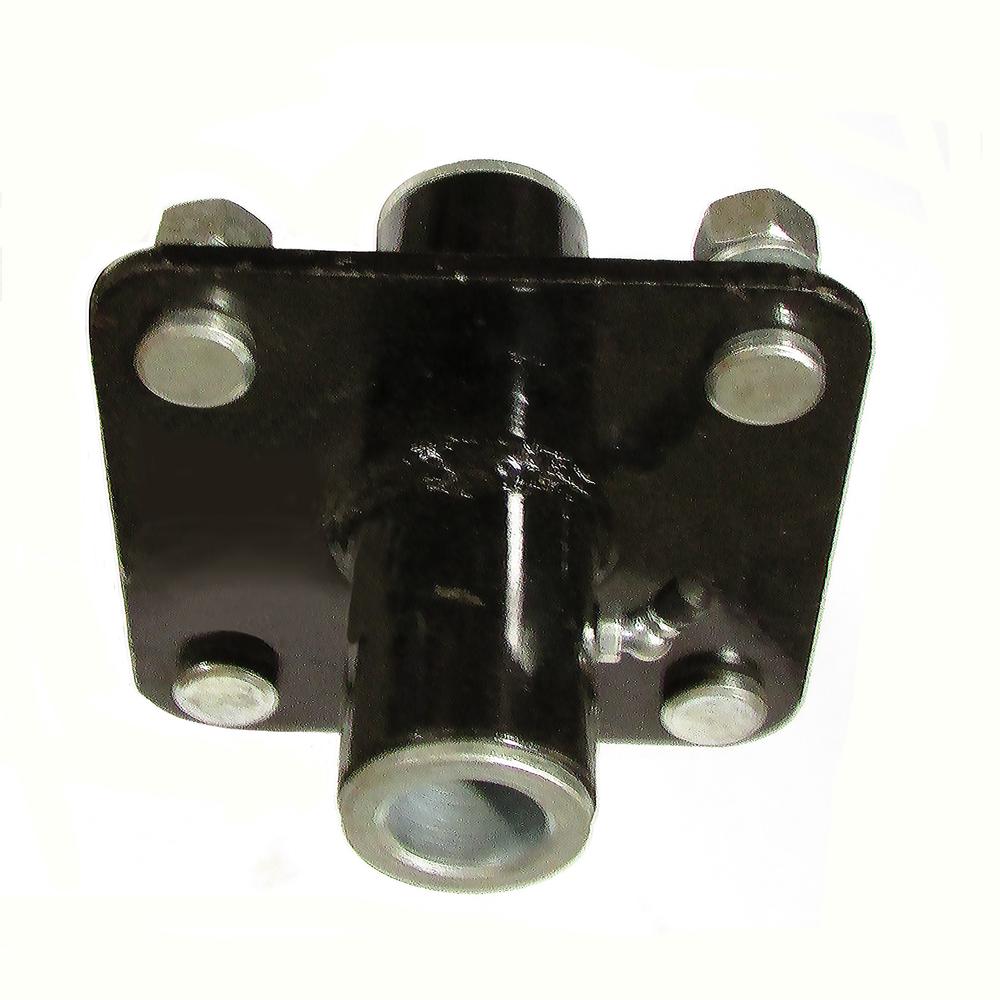 Rotary Cutter Tail Wheel Hub - 4-Bolt Mount 1" Axle - Fits Various