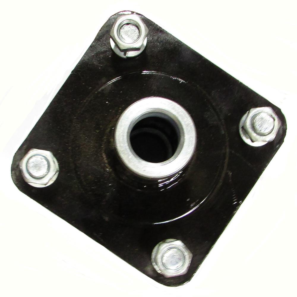 Tail Wheel Hub Rotary Cutter 4 Bolt Hole 1" Shaft Bush Hog Universal Fit