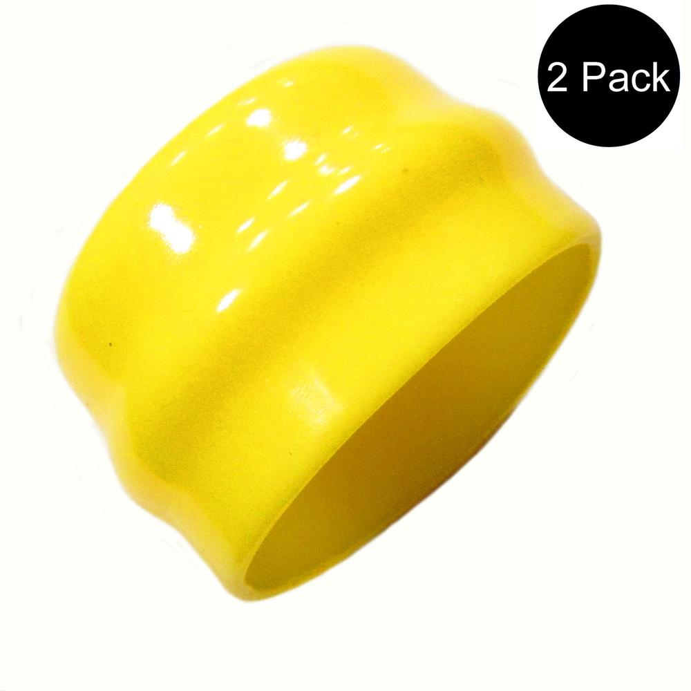New TWO (2) Wheel Cap Fits John Deere X106 X126 X166 X300 X304 X320