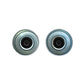 021-042-02 + 085-001-00 Axle Dust Covers with Rubber Inserts (2) Fits Universal