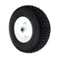 B1WL61 Universal White Utility Wheel Assembly 3" Offset Hub 13 x 5.00 x 6