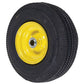 B1CO8196 PAL0942A Universal (4.1 x 3.5 x 5) Yellow Sawtooth Wheel Assembly