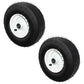 Qty 2: 13 x 5 x 6 Tubeless Tan Wheel Fits Universal Products Replaces 8573