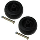 2pk Deck Wheel w Bolts For MTD Fits Cub Cadet RZT-50 LT1042 LT1046 LT1050 753-04