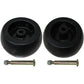 2PK Deck Wheel Kit Fits Husqvarna 532133957 532193406 819121414