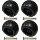 4 New DECK WHEELS  ROLLERS Fits John Deere Lawn Mower Tractor 38" 48" Deck