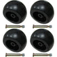 Qty 4: Deck Wheel Kit Fits Grasshopper Replaces 484225